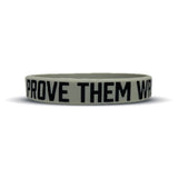 PROVE THEM WRONG Wristband - Pro Game Sports