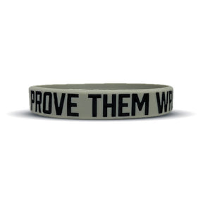 PROVE THEM WRONG Wristband - Pro Game Sports