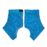 Blue Sprinkles Cleat Covers (Spats)