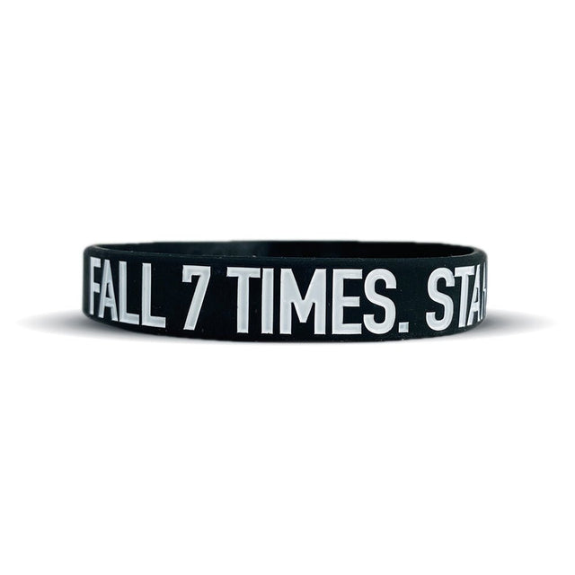 FALL 7 TIMES. STAND UP 8. Wristband - Pro Game Sports