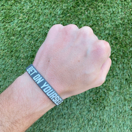 BET ON YOURSELF Wristband - Pro Game Sports