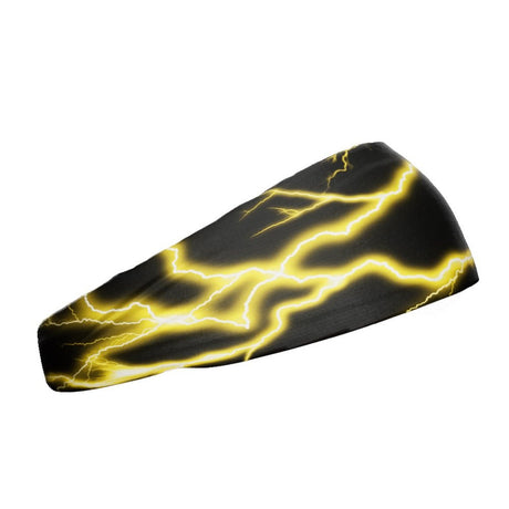 Yellow Lightning Headband - Pro Game Sports
