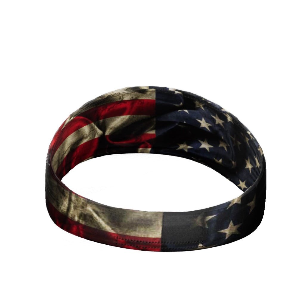 Vintage USA Flag Headband - Pro Game Sports