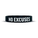 NO EXCUSES Wristband - Pro Game Sports