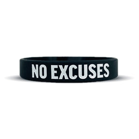 NO EXCUSES Wristband - Pro Game Sports