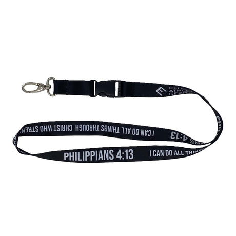 Philippians 4:13 Lanyard - Pro Game Sports