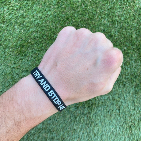TRY AND STOP ME Wristband - Pro Game Sports