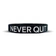 NEVER QUIT Wristband - Pro Game Sports