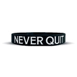 NEVER QUIT Wristband - Pro Game Sports