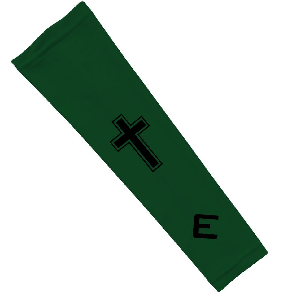 Faith Cross Green Arm Sleeve - Pro Game Sports