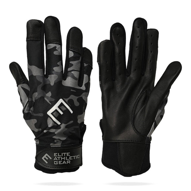 Blackout Camo Batting Gloves - Pro Game Sports