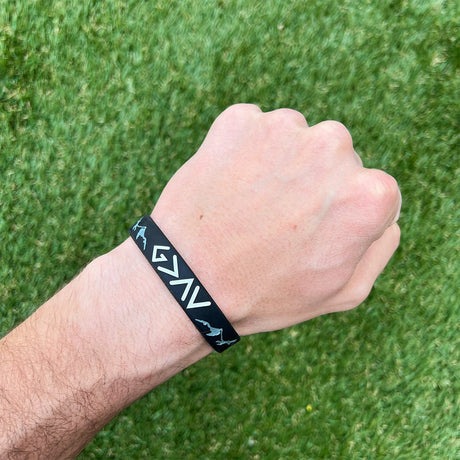 God Is Greater Than The Highs and Lows Wristband - Pro Game Sports