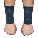 Blackout Camo Wrist Support Sleeves - Pro Game Sports