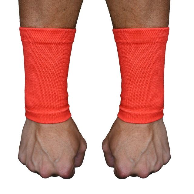 Red Wrist Support Sleeves - Pro Game Sports