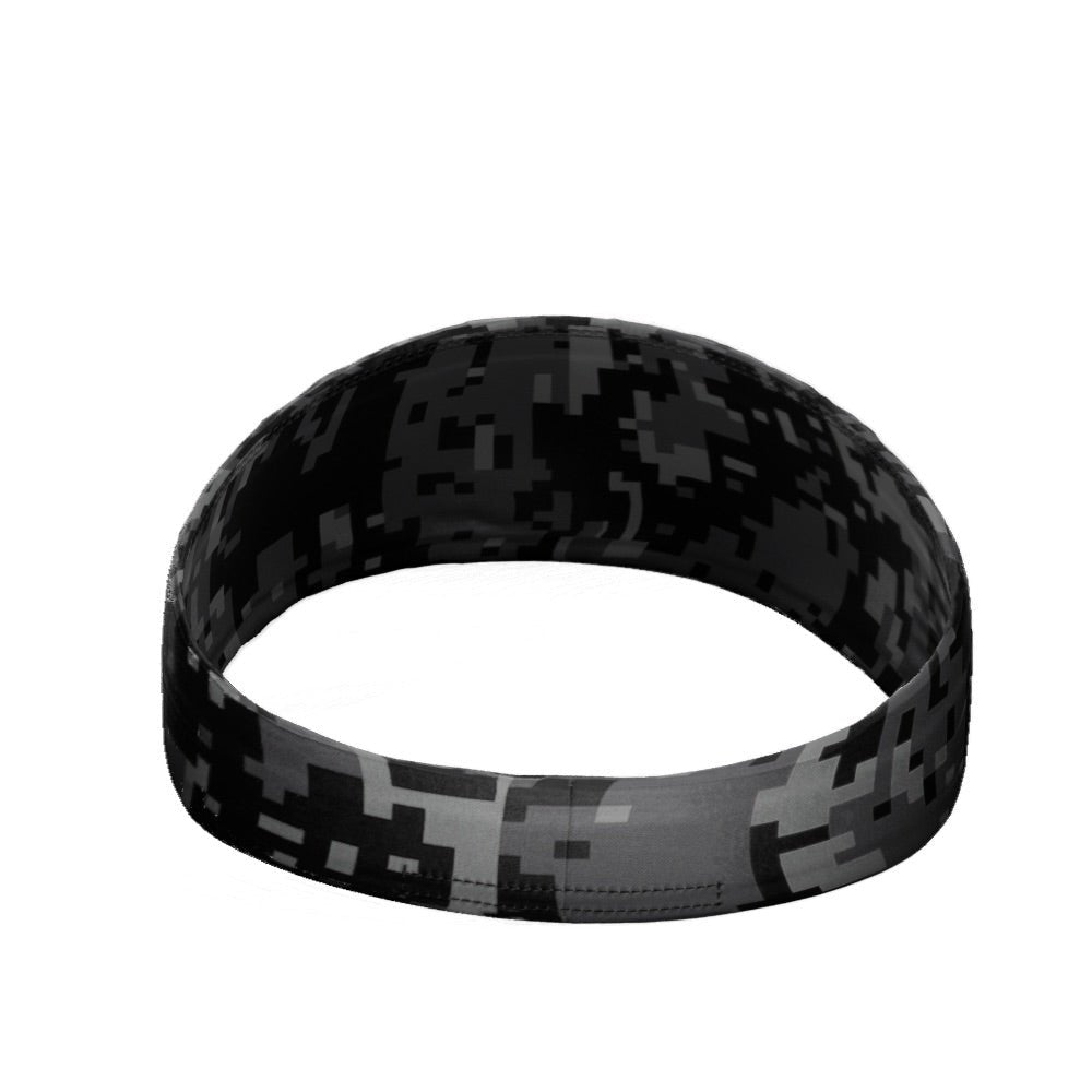 Black Digi Camo Headband - Pro Game Sports