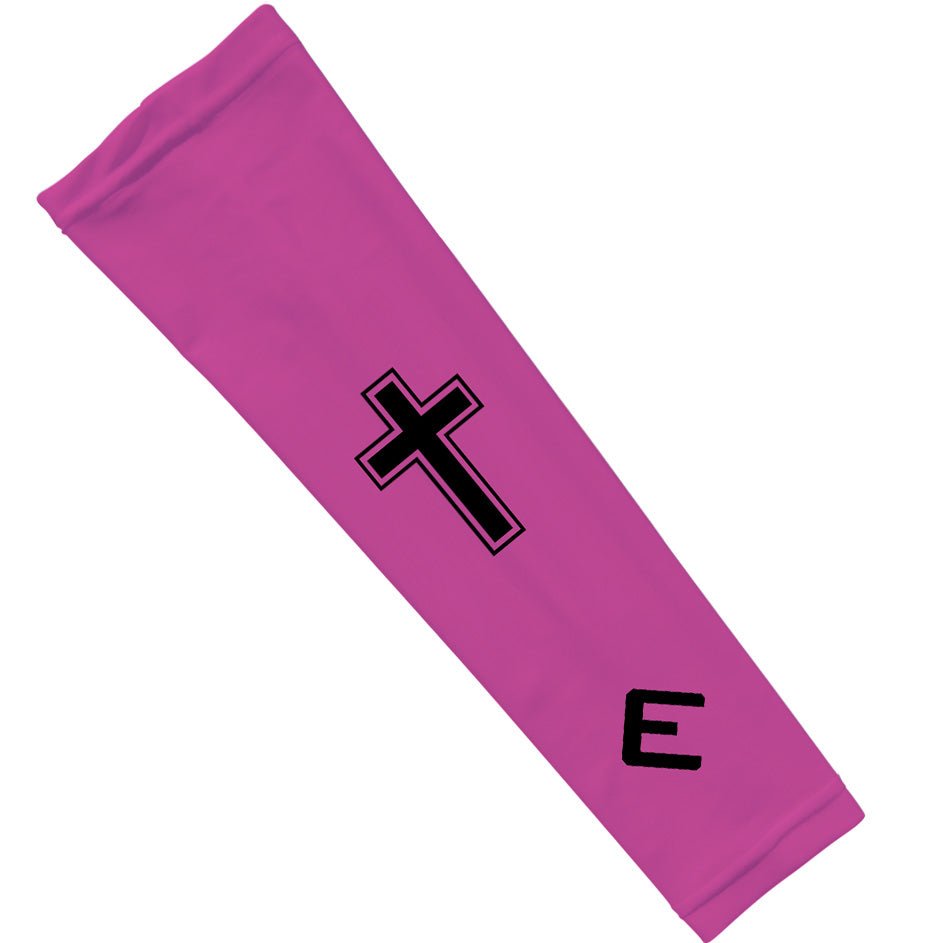 Faith Cross Pink Arm Sleeve - Pro Game Sports