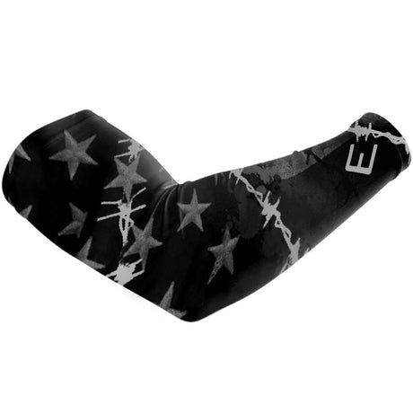 Barbed Wire USA Flag Arm Sleeve - Pro Game Sports