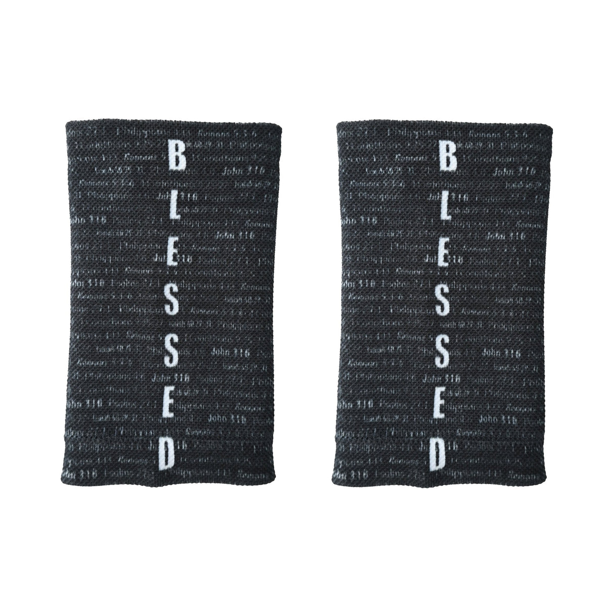 Black BLESSED Wrist Support Sleeves - Pro Game Sports