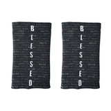 Black BLESSED Wrist Support Sleeves - Pro Game Sports