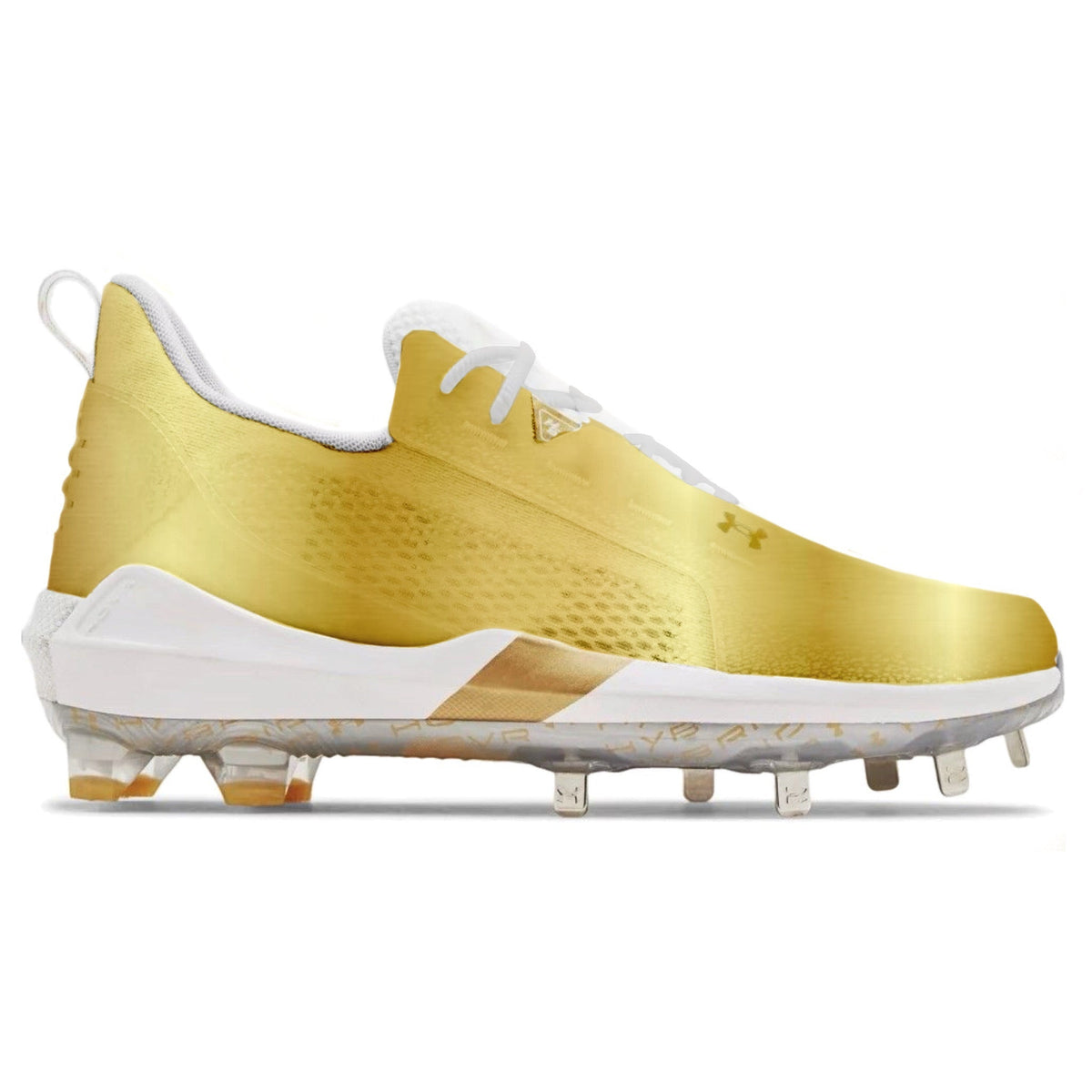 "Metallic Gold" Under Armour Harper 6 Low ST Cleats