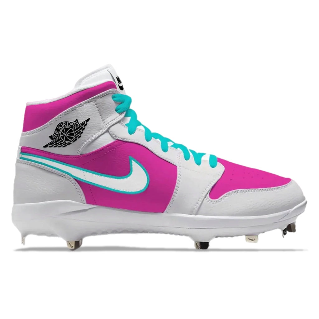 "Miami Comets Alternate" Jordan 1 Retro Cleats