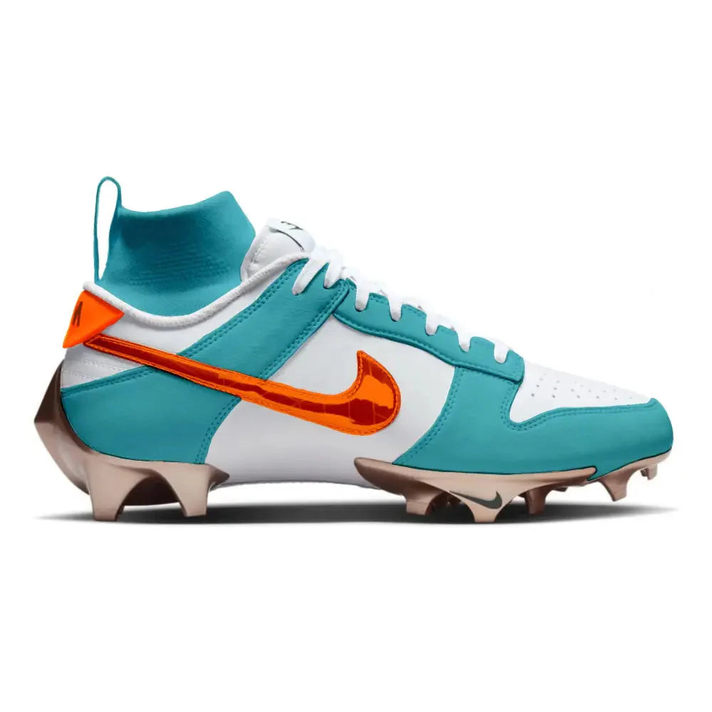 "Miami" Nike Vapor Edge Dunk Cleats