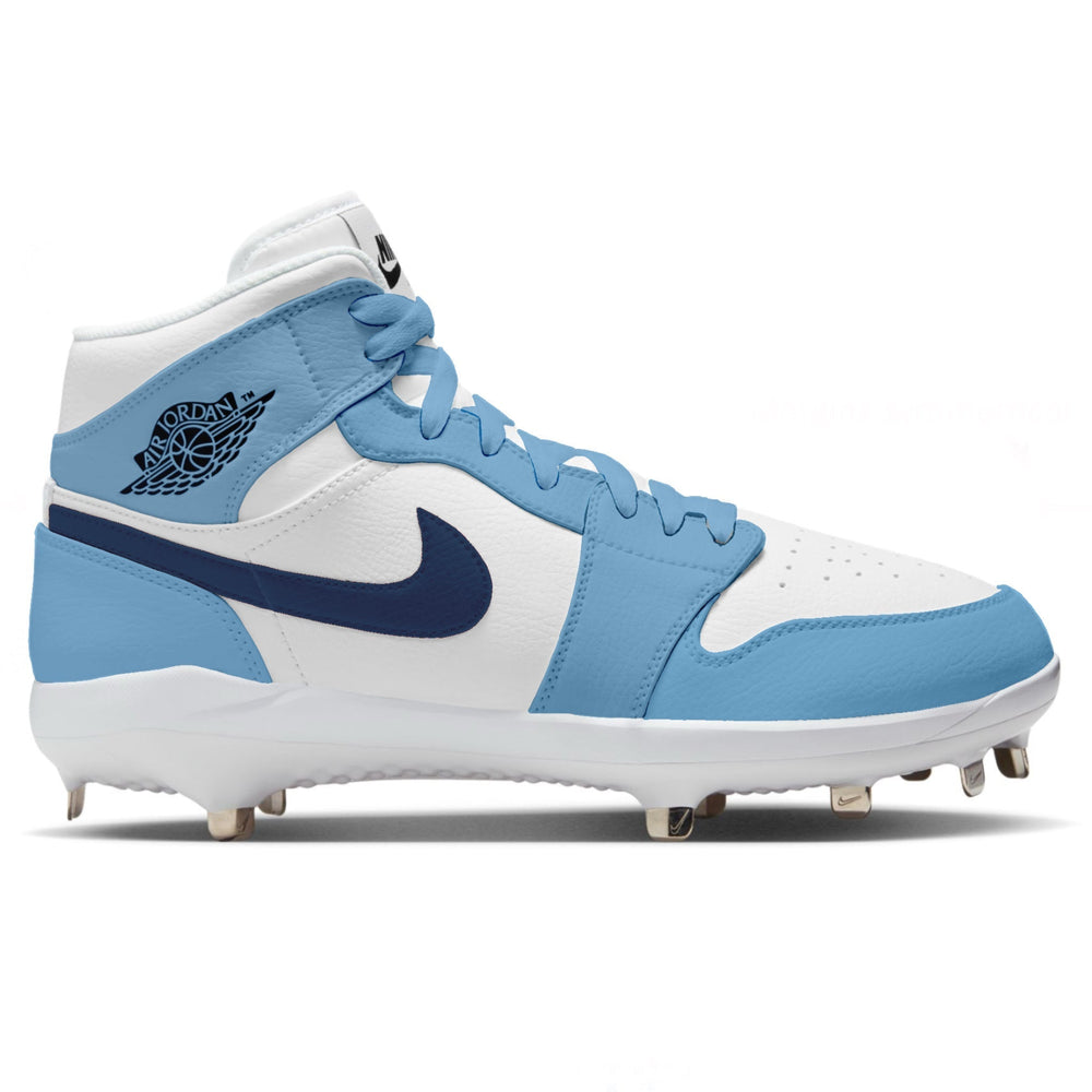 "Midnight Carolina" Jordan 1 Retro Cleats