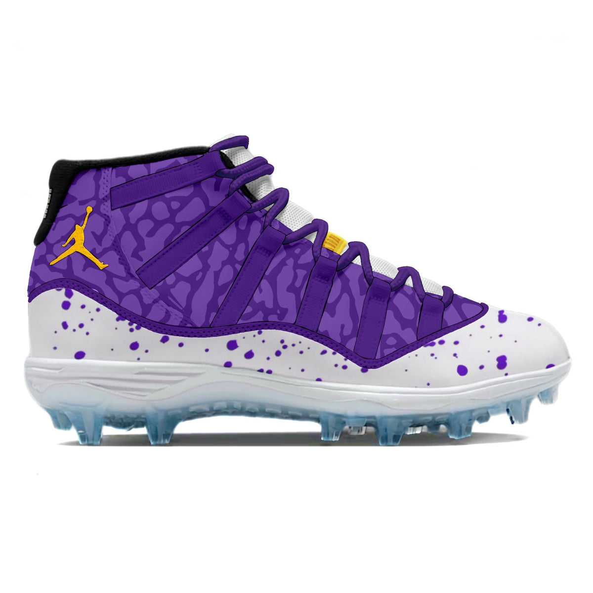 "Minnesota" Jordan 11 Retro TD Football Cleats
