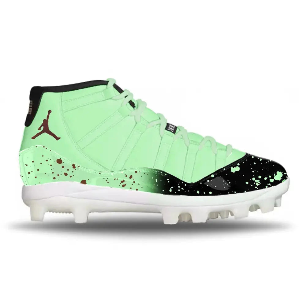 "Mint Chocolate" Jordan 11 Retro MCS Cleats