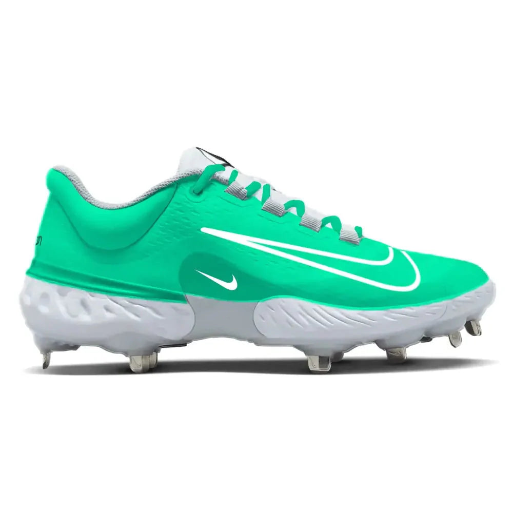 "Mint" Nike Alpha Huarache Elite 4 Low Cleats