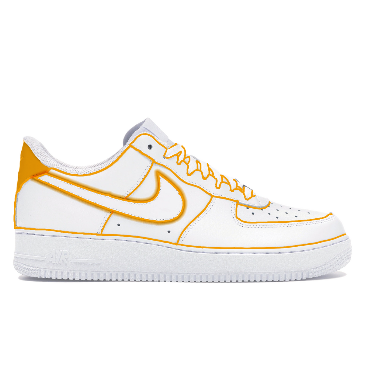 "Neon Lines" Nike Air Force 1 Low Shoes