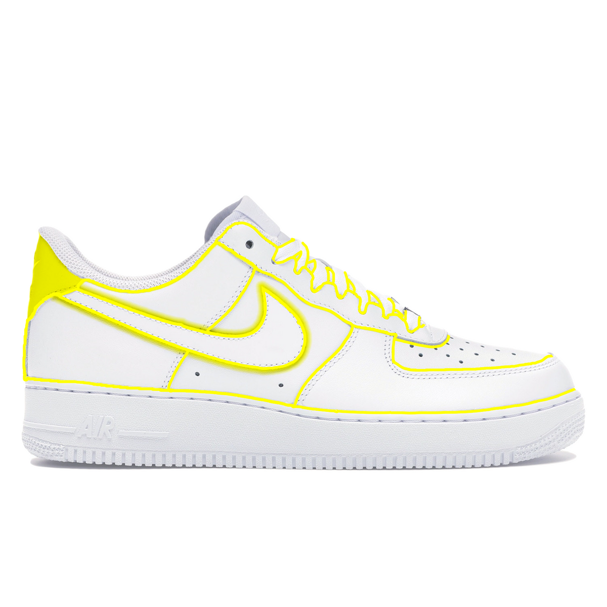 "Neon Lines" Nike Air Force 1 Low Shoes
