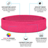 Premium Terry Cloth Cotton Sweatbands - Pro Game Sports