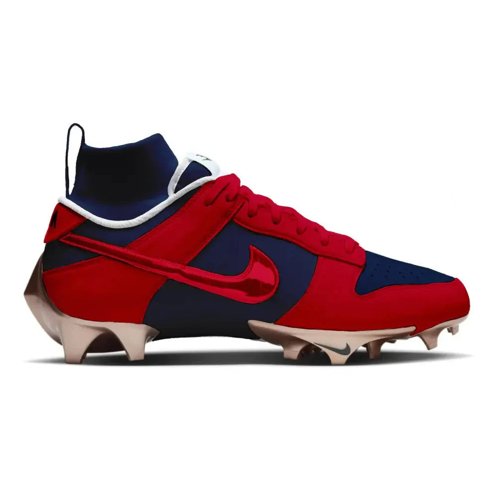"New England" Nike Vapor Edge Dunk Cleats