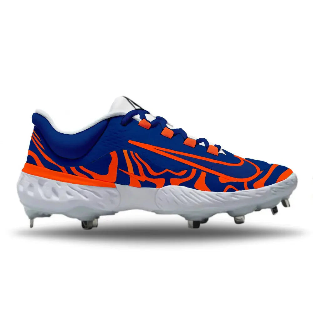 "New York Lava" Nike Alpha Huarache Elite 4 Low Cleats
