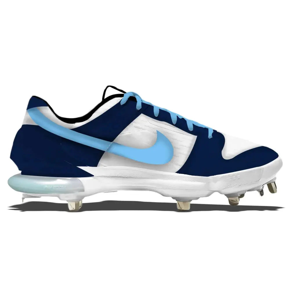 "North Carolina Dunk" Nike Force Zoom Trout 7 Pro Cleats