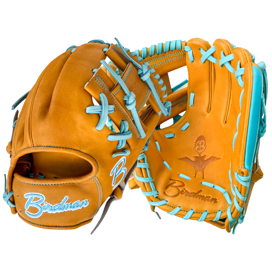 Birdman Kip 11.5" Tan/Teal Wingman Series Glove