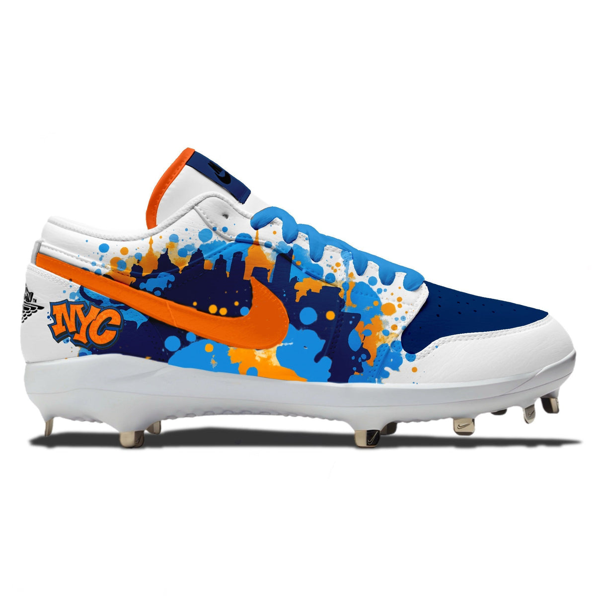 "NYC Graffiti" Jordan 1 Retro Cleats