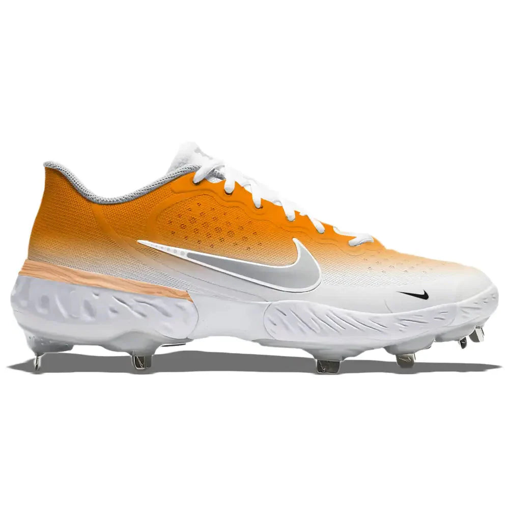 "Orange Creamsicle" Nike Alpha Huarache Elite 3 Low Cleats