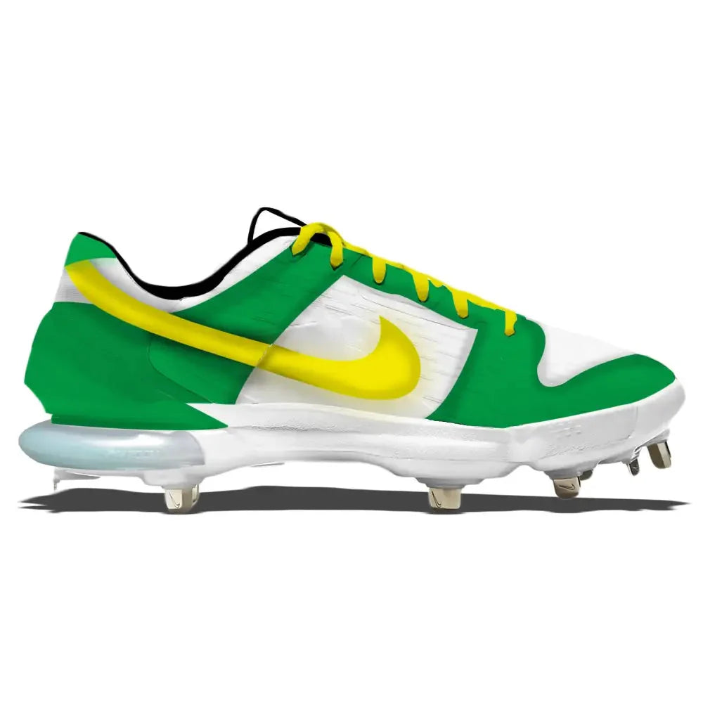 "Oregon Dunk" Nike Force Zoom Trout 7 Pro Cleats