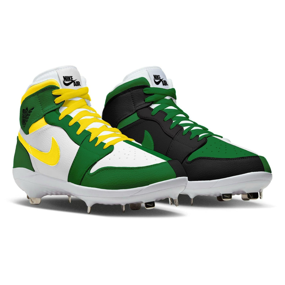 "Oregon Homage to Home" Jordan 1 Retro Cleats