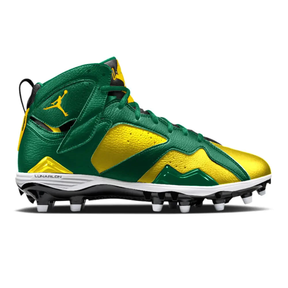 "Oregon” Jordan 7 Retro TD Cleats
