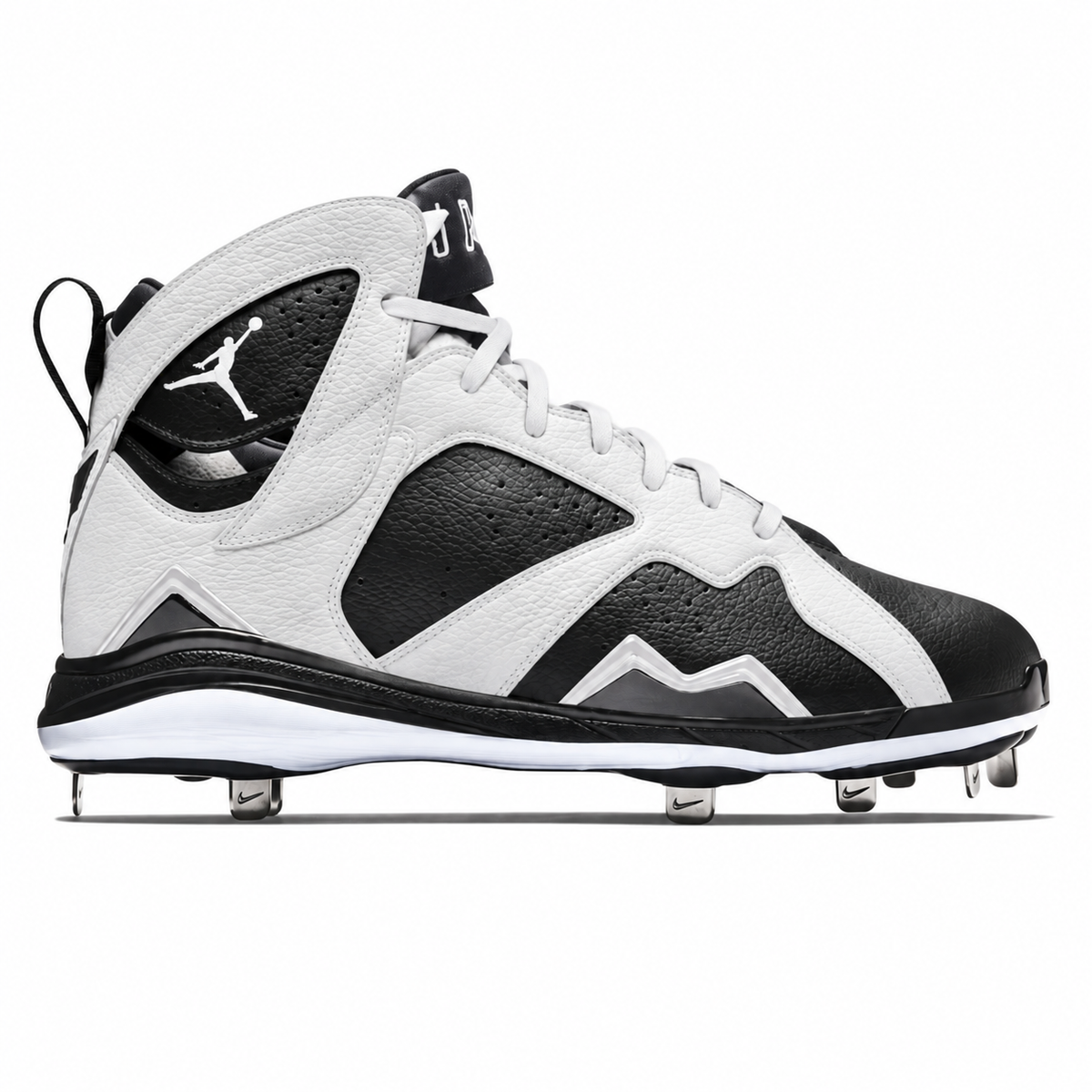 "Panda" Jordan 7 Retro Cleats