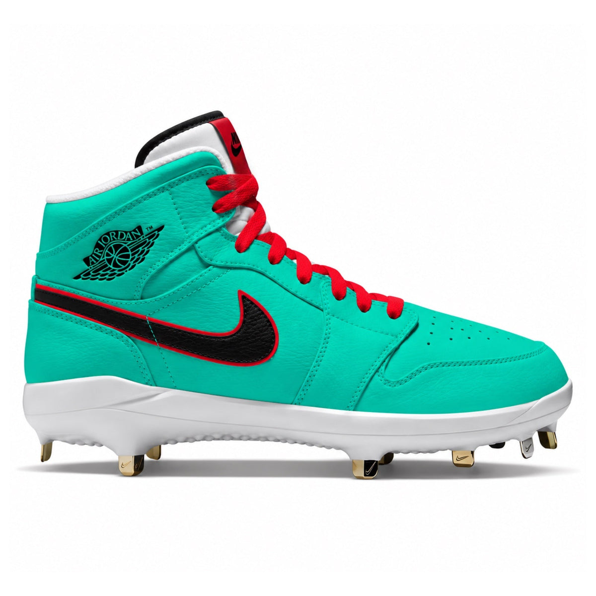 "Peppermint" Jordan 1 Retro Cleats