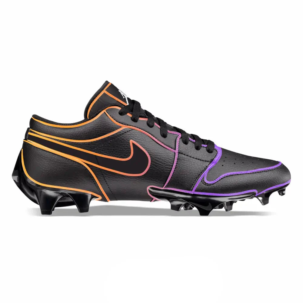 "PHX Nights” Jordan 1 Vapor Edge Low Cleats
