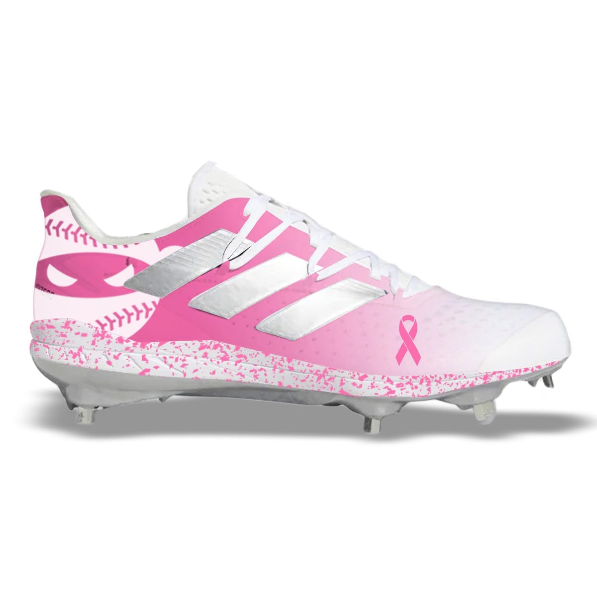"Pink Ninja" Adidas Adizero Afterburner 8 Cleats