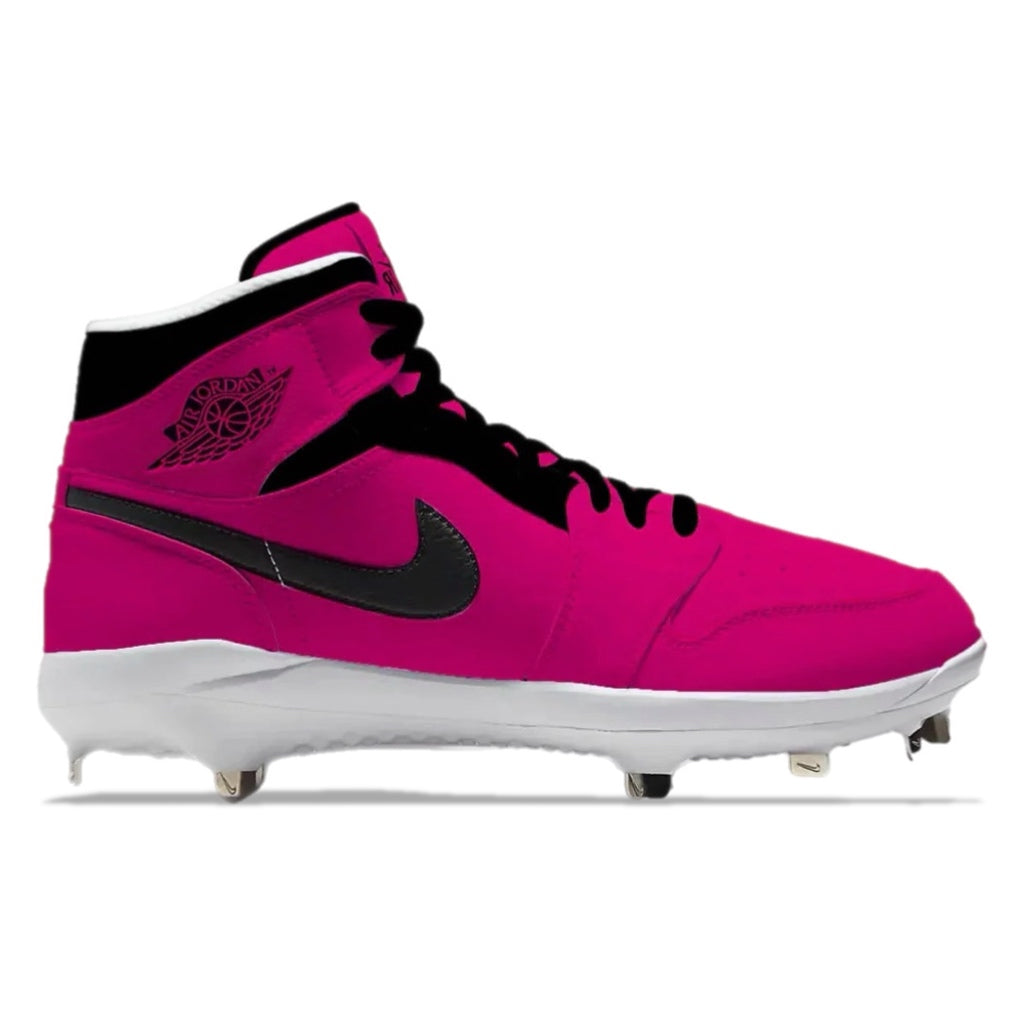 "Pink Out" Jordan 1 Retro Cleats