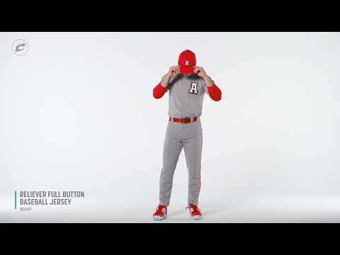 Reliever Full Button Baseball Jersey - Adult