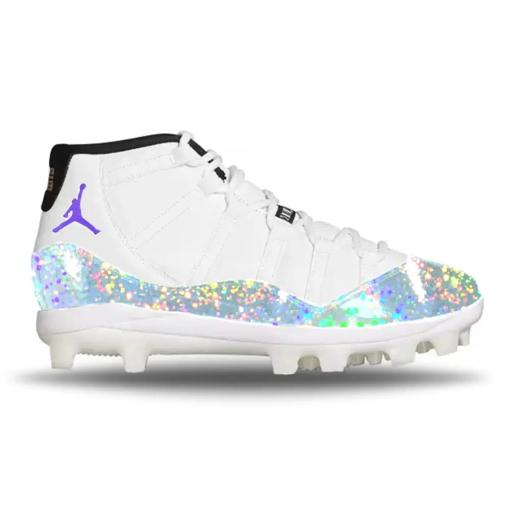 "Prismatic" Jordan 11 Retro MCS Cleats