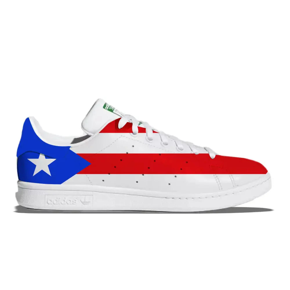"Puerto Rico" Adidas Stan Smith Casual Shoes